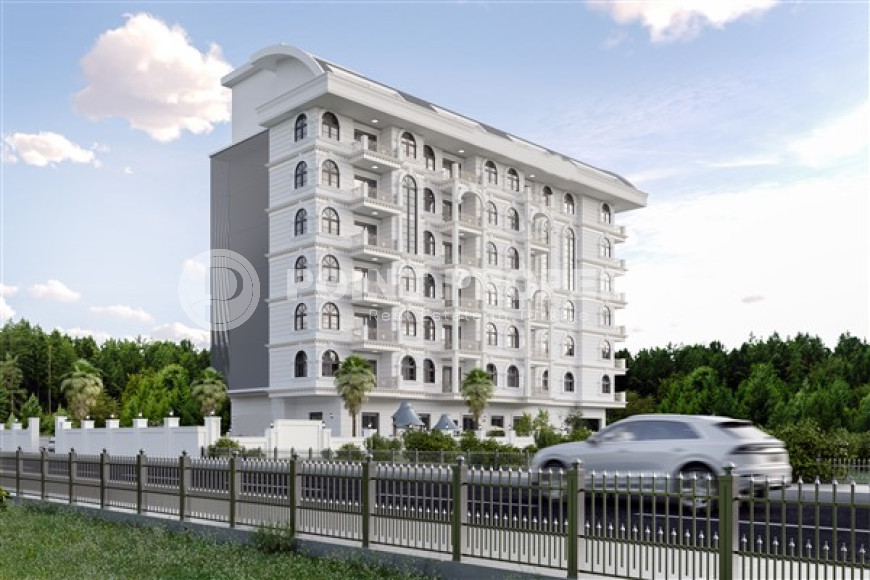 Апартаменты и коммерческая недвижимость в жилом комплексе на этапе строительства с возможностью получения рассрочки и вида на жительство в Турции.-id-4387-фото-7