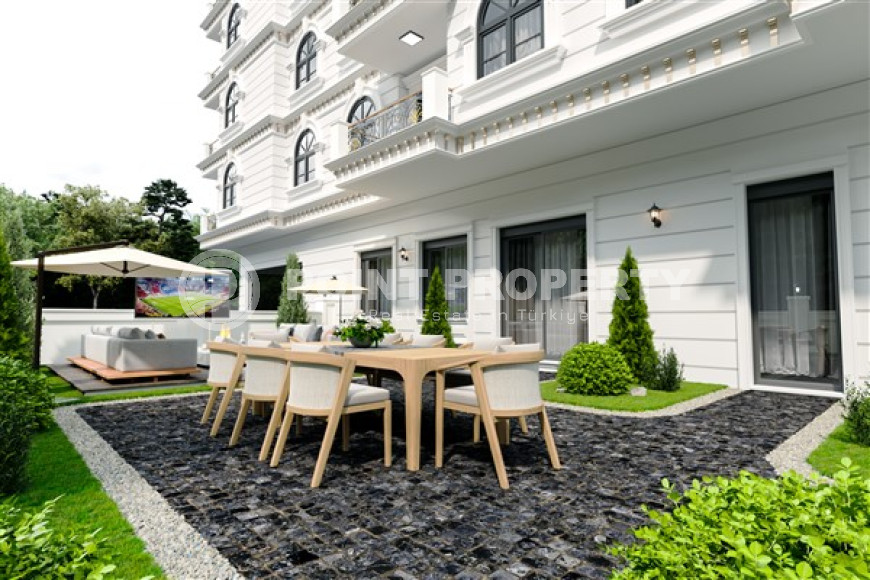 Апартаменты и коммерческая недвижимость в жилом комплексе на этапе строительства с возможностью получения рассрочки и вида на жительство в Турции.-id-4387-фото-14