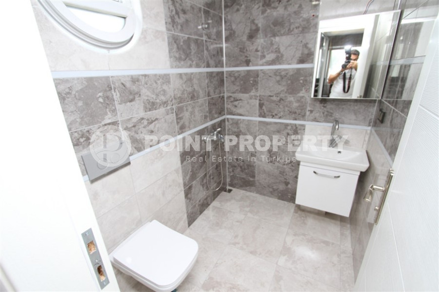 Готовая к проживанию, квартира с двумя спальнями, 110м², в 350м от моря в Махмутларе, Аланья-id-1363-фото-13