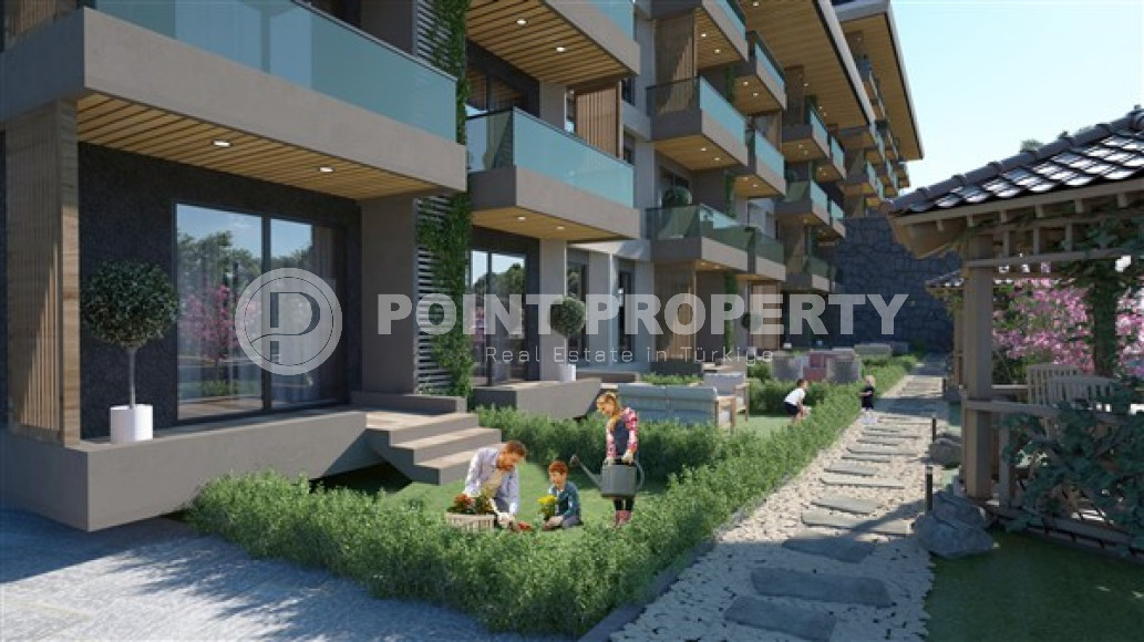 Роскошный комплекс из двух малоэтажных блоков с превосходной инфраструктурой, район Конаклы-id-4392-фото-9