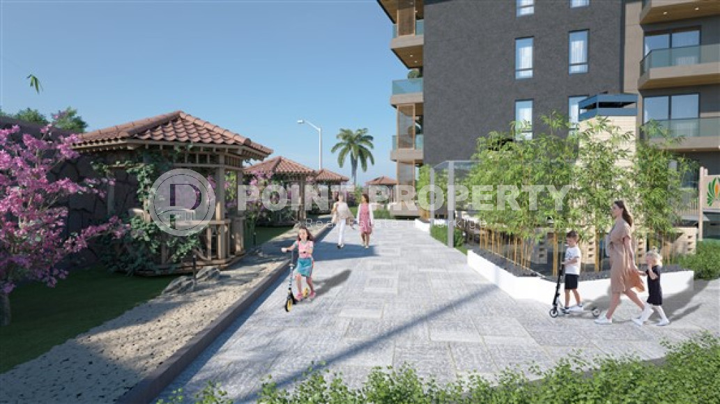 Роскошный комплекс из двух малоэтажных блоков с превосходной инфраструктурой, район Конаклы-id-4392-фото-15