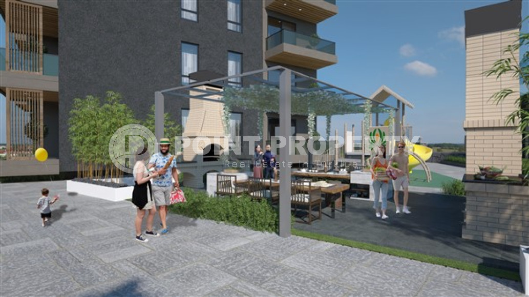 Роскошный комплекс из двух малоэтажных блоков с превосходной инфраструктурой, район Конаклы-id-4392-фото-16