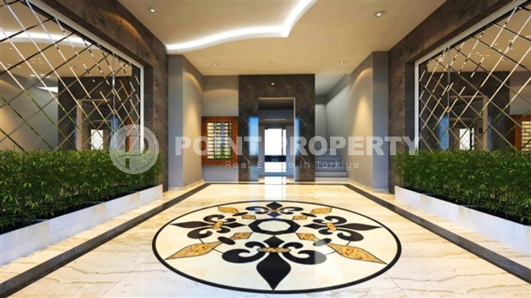 Penthouse with an area of 155 m2 in a residence under construction, Kestel district. Excellent infrastructure of the facility.-id-4397-photo-7