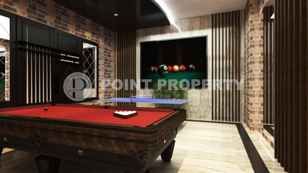 Penthouse with an area of 155 m2 in a residence under construction, Kestel district. Excellent infrastructure of the facility.-id-4397-photo-6