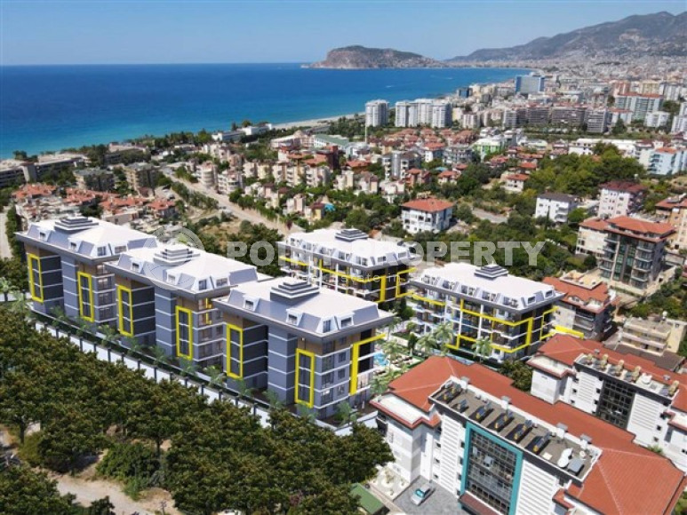 Penthouse with an area of 155 m2 in a residence under construction, Kestel district. Excellent infrastructure of the facility.-id-4397-photo-17