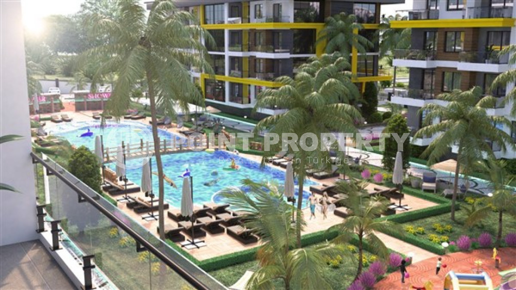 Penthouse with an area of 155 m2 in a residence under construction, Kestel district. Excellent infrastructure of the facility.-id-4397-photo-15