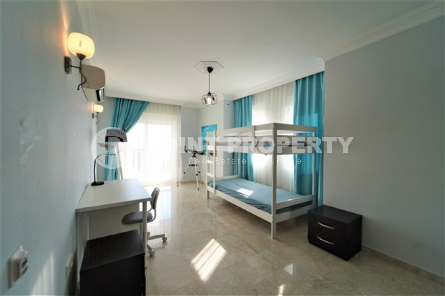 Прекрасная двухэтажная вилла 3+1 в зеленом экологически чистом районе Бекташ.-id-4400-фото-6