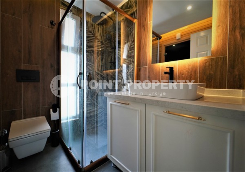 Прекрасная двухэтажная вилла 3+1 в зеленом экологически чистом районе Бекташ.-id-4400-фото-11