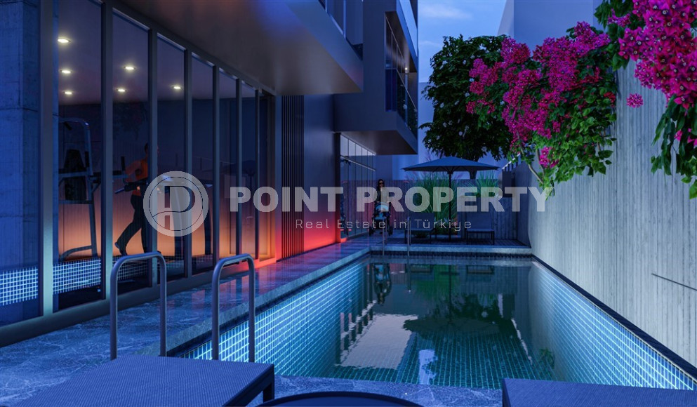 New three-room apartment, 75m², in a residence with a swimming pool 100m from Cleopatra Beach, Alanya-id-1364-photo-12