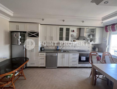 Просторная трехкомнатная квартира, 125м² с видом на море на центральной улице Махмутлара, Аланья-id-1365-фото-3