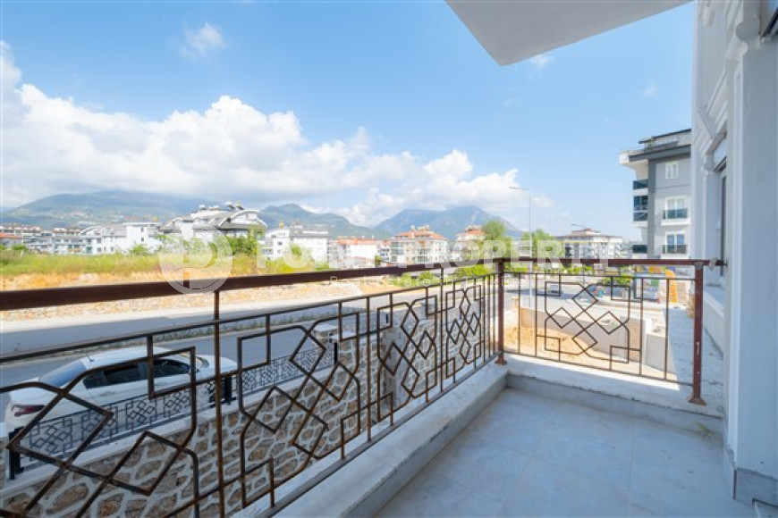 Небольшие апартаменты 1+1 на завершающем этапе строительства в двух километрах от моря в престижном районе Аланьи Оба.-id-4403-фото-6