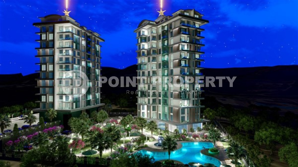 Apartment 1+1 in a new generation residence in the modern Mahmutlar area of Alanya.-id-4404-photo-2