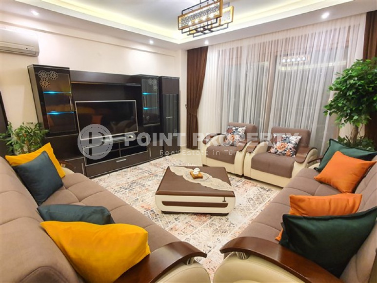 Квартира с двумя спальнями, 125м², с видом на горы в элитном комплексе в районе Алании – Джикджилли-id-2320-фото-2