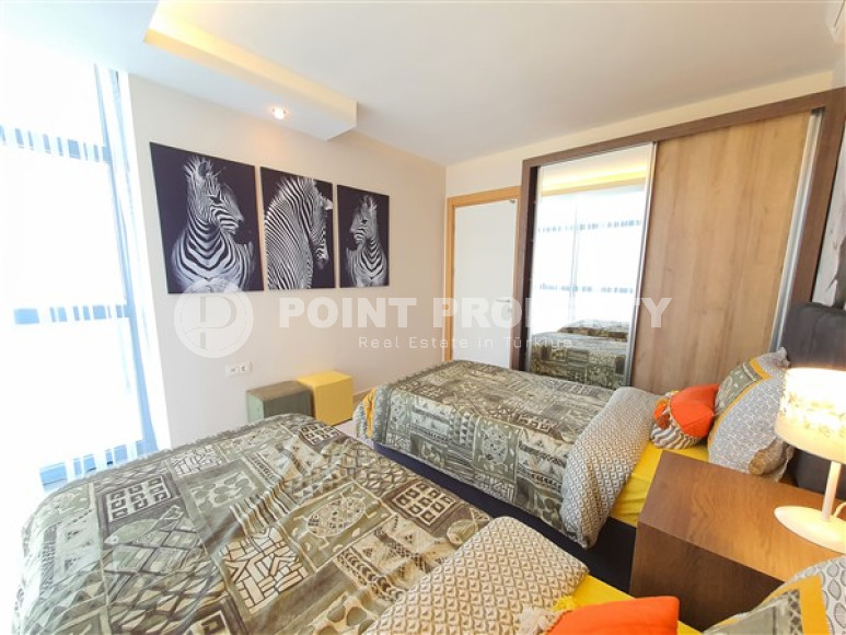 Квартира с двумя спальнями, 125м², с видом на горы в элитном комплексе в районе Алании – Джикджилли-id-2320-фото-5