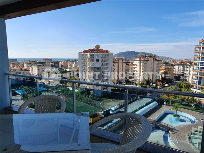 Квартира с двумя спальнями, 125м², с видом на горы в элитном комплексе в районе Алании – Джикджилли-id-2320-фото-10