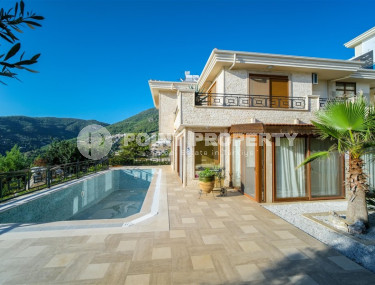 Роскошная вилла 5+1, площадью 280м² с личным бассейном в элитном горном районе Алании Бекташ-id-1366-фото-3