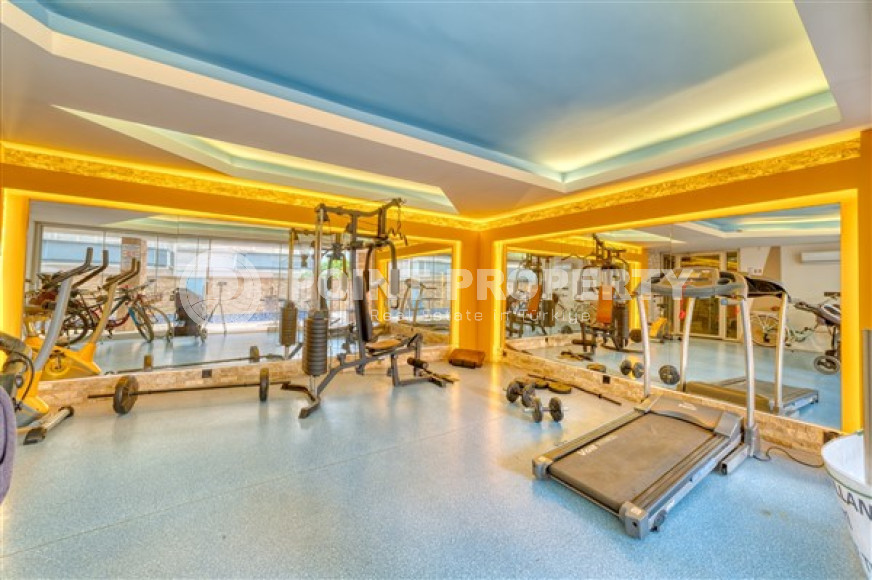 Стильные трёхкомнатные апартаменты с эксклюзивным дизайном в 150 метрах от моря, Аланья, Гуллер Пинари-id-4410-фото-12