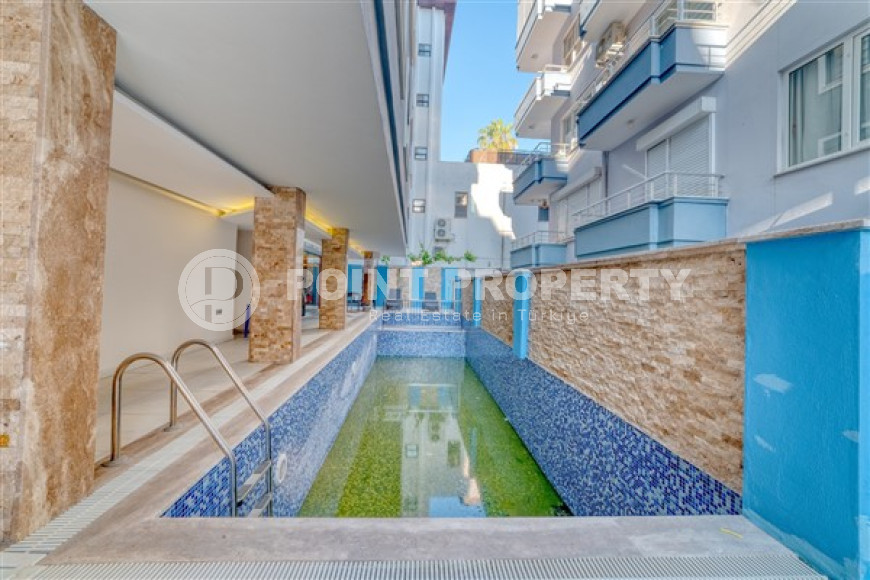 Стильные трёхкомнатные апартаменты с эксклюзивным дизайном в 150 метрах от моря, Аланья, Гуллер Пинари-id-4410-фото-13