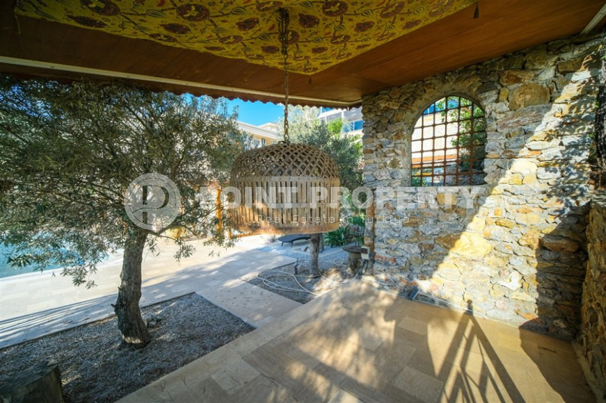 Роскошная вилла 5+1, площадью 280м² с личным бассейном в элитном горном районе Алании Бекташ-id-1366-фото-11