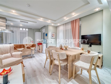 Просторная двухкомнатная квартира с двумя балконами и двумя ванными комнатами на первом этаже-id-4416-фото-2