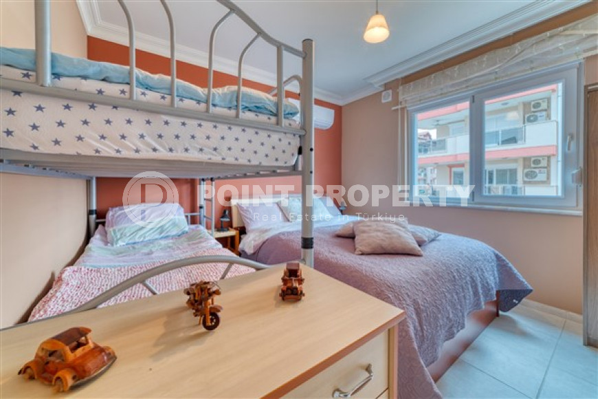 Просторная двухкомнатная квартира с двумя балконами и двумя ванными комнатами на первом этаже-id-4416-фото-7