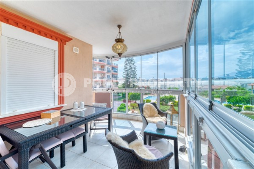 Просторная двухкомнатная квартира с двумя балконами и двумя ванными комнатами на первом этаже-id-4416-фото-13