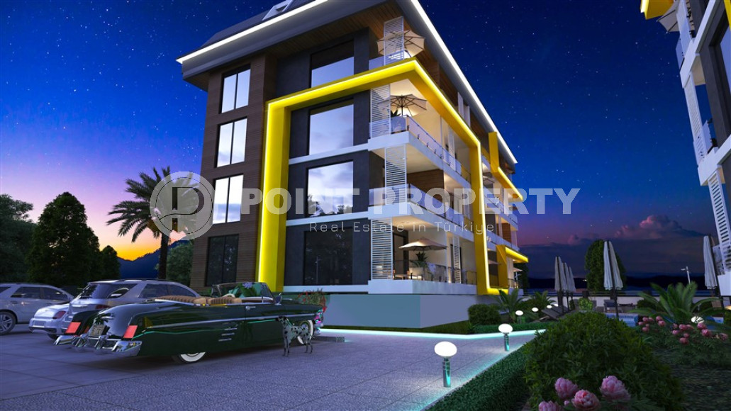 Дуплекс 2+1 на 5-м этаже с мансардой в новой резиденции на завершающем этапе строительства.-id-4417-фото-9