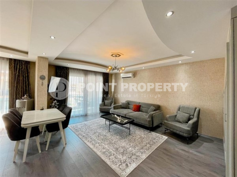 Стильная двухуровневая квартира 2+1 на 4-м этаже с мансардой с 350 метрах от пляжа в элитном районе Кестель.-id-4421-фото-2