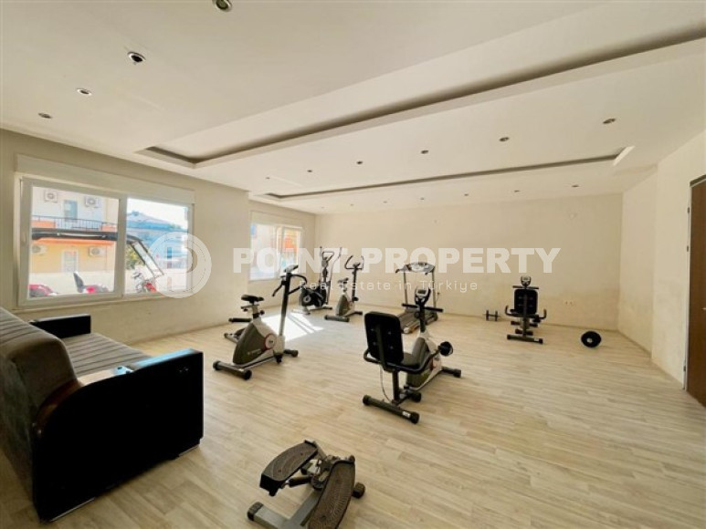 Стильная двухуровневая квартира 2+1 на 4-м этаже с мансардой с 350 метрах от пляжа в элитном районе Кестель.-id-4421-фото-17