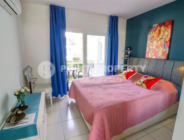 Компактный дуплекс 2+1 на 1-м и 2-м этажах с видом на море в спокойном уютном районе Аланьи Конаклы.-id-4425-фото-4