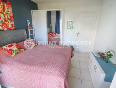 Компактный дуплекс 2+1 на 1-м и 2-м этажах с видом на море в спокойном уютном районе Аланьи Конаклы.-id-4425-фото-5