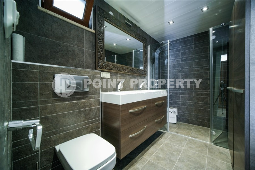 Роскошная вилла 5+1, площадью 280м² с личным бассейном в элитном горном районе Алании Бекташ-id-1366-фото-35