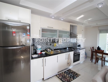 View duplex apartment 130 m2 with two bathrooms and balconies, Kestel district-id-4429-photo-3