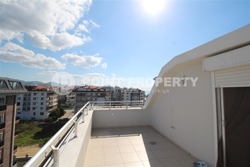 Видовая двухуровневая квартира 130 м2 с двумя ванными комнатами и балконами, район Кестель-id-4429-фото-10