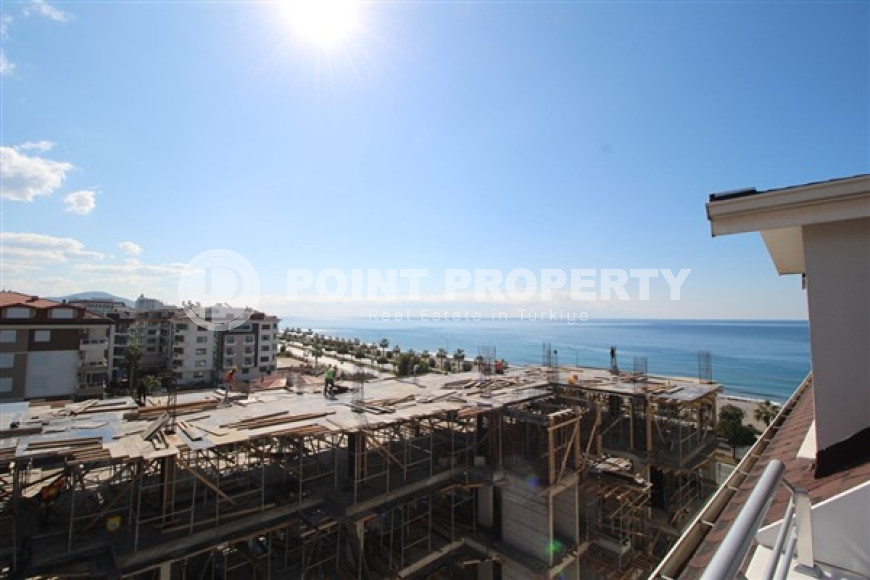 Видовая двухуровневая квартира 130 м2 с двумя ванными комнатами и балконами, район Кестель-id-4429-фото-11