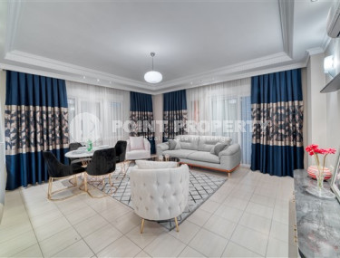 Comfortable stylish apartment 2+1 one and a half kilometers from the beach in the prestigious Oba area of Alanya.-id-4444-photo-2