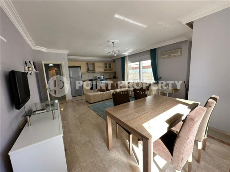 Обустроенная квартира 2+1 с двумя балконами и мебелью в районе Оба-id-4445-фото-4