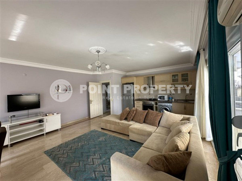 Обустроенная квартира 2+1 с двумя балконами и мебелью в районе Оба-id-4445-фото-5