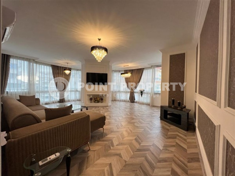 Three-room apartment with furniture on the 10th floor of a high-rise building in the Mahmutlar area-id-4450-photo-4