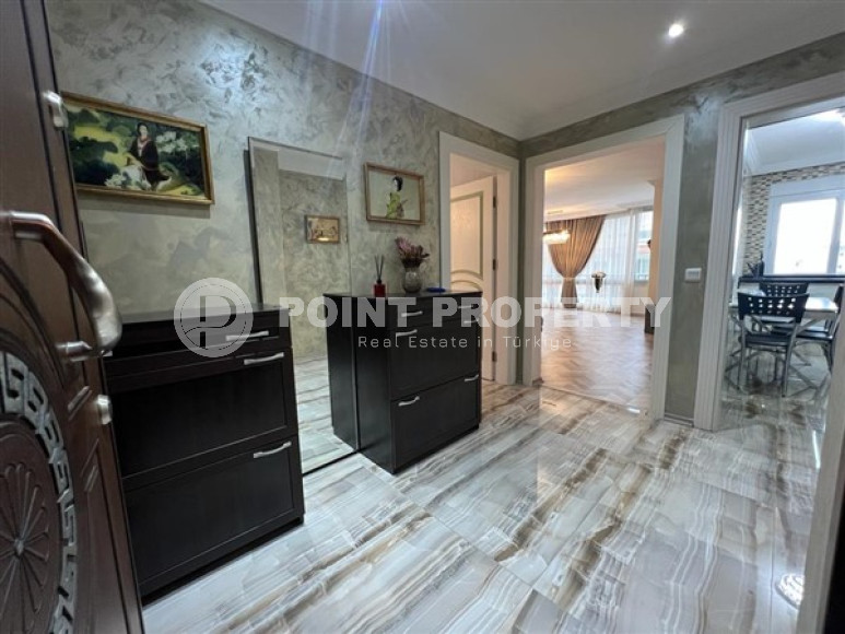 Three-room apartment with furniture on the 10th floor of a high-rise building in the Mahmutlar area-id-4450-photo-6