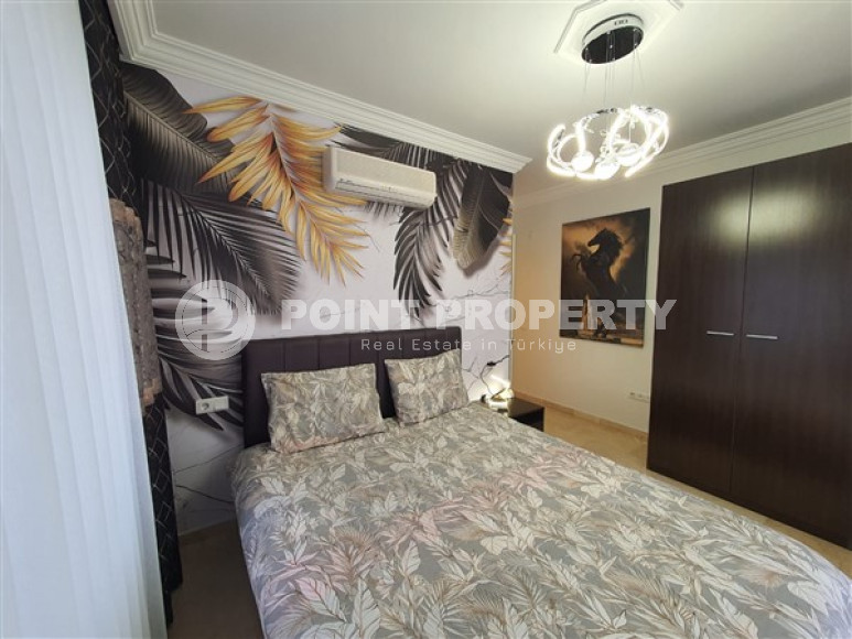 Красивая вместительная квартира 2+1 на 2 этаже дома с бассейном, район Джикджилли-id-4452-фото-2