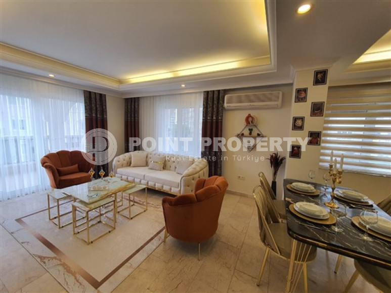 Красивая вместительная квартира 2+1 на 2 этаже дома с бассейном, район Джикджилли-id-4452-фото-5