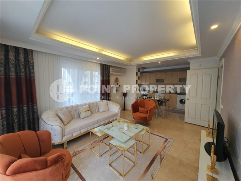 Красивая вместительная квартира 2+1 на 2 этаже дома с бассейном, район Джикджилли-id-4452-фото-6