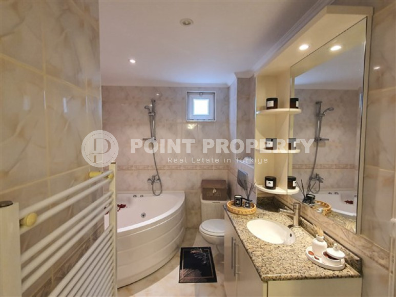 Красивая вместительная квартира 2+1 на 2 этаже дома с бассейном, район Джикджилли-id-4452-фото-8