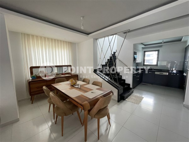 View duplex 3+1, 200 m², private pool in the elite complex of Kargicak. Alanya-id-1369-photo-5
