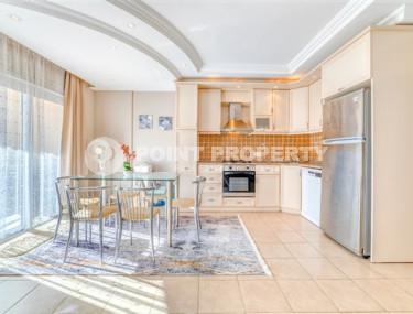 Светлая квартира с большой жилой площадью 110 м2 в центре Аланьи-id-4457-фото-5