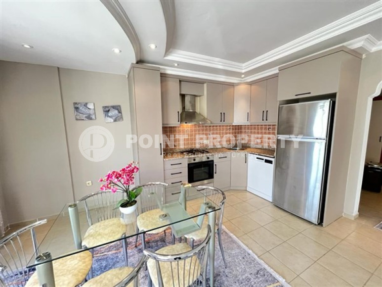 Светлая квартира с большой жилой площадью 110 м2 в центре Аланьи-id-4457-фото-7