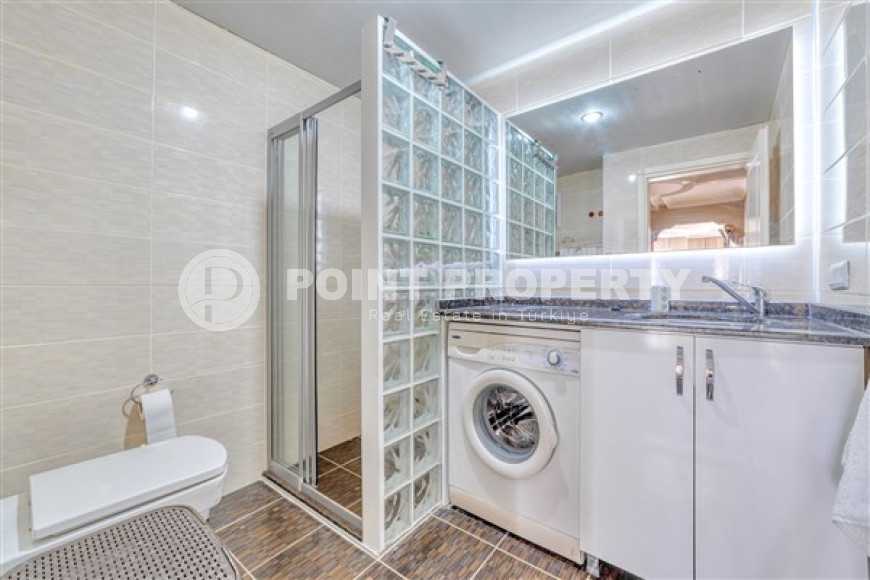 Светлая квартира с большой жилой площадью 110 м2 в центре Аланьи-id-4457-фото-8