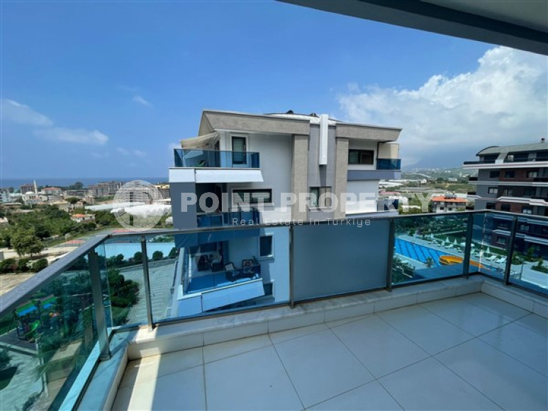View duplex 3+1, 200 m², private pool in the elite complex of Kargicak. Alanya-id-1369-photo-14