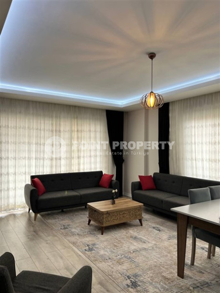 Стильная современная квартира 2+1 в 600 метрах от моря в центре спокойного района Аланьи Тосмур.-id-4465-фото-4